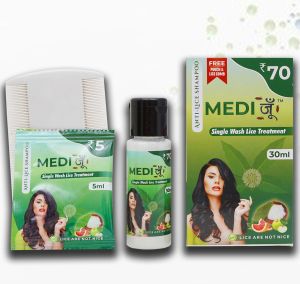 Medi Anti-Lice Shampoo Kit with Free Pouch &AMP; Lice Comb