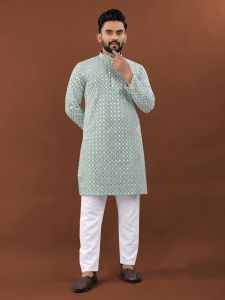 Mens Lucknowi Kurta