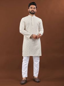 Mens Lucknowi Kurta