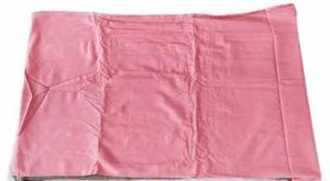 Grass Fabric Pink Bamboo Towel