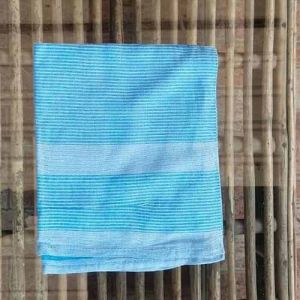 Grass Fabric Sky Blue Bamboo Towel