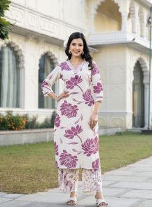 Ladies Cotton Suit