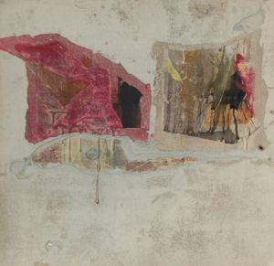 Complex Textured Mixed Media Art