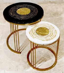Contemporary Aura Coffee Table Set