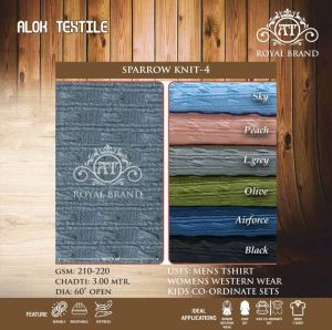 215 GSM Sparrow Knit Polyester Fabric