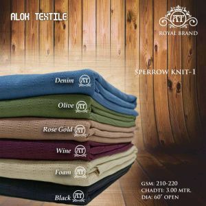 213 GSM Sparrow Knit Polyester Fabric