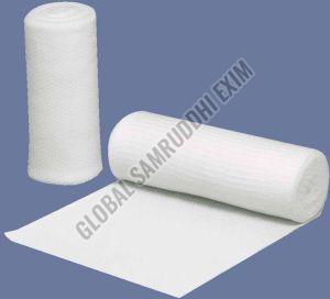 White Cotton Gauze Roll Medical Bandage