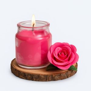 Royal Gold Serene Blush Soy Wax Scented Jar Candle