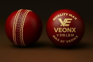 Veonx Leather Cricket Ball
