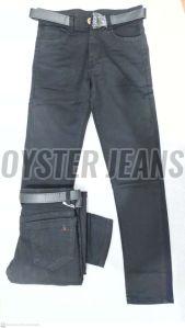 Dark Grey Stretchable Boys Straight Fit Denim Jeans