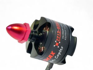 EMAX MT2213 935KV Brushless DC Motor for Drone – Red Cap CCW With 1045 Propeller Combo Original