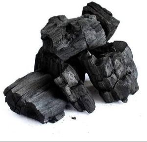 Black Hard Wood Dry Charcoal
