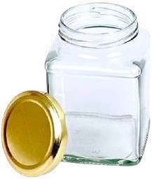 250ml ITC Square Glass Jar