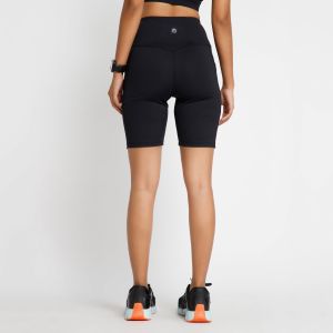 Riyu Polyester High Waisted Active Short