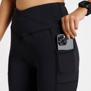 Riyu Polyester High Waisted Active Short