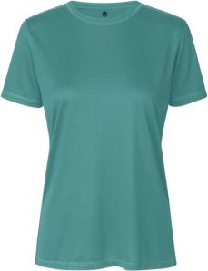 Riyu Classic Green Women’s Round Neck T Shirt