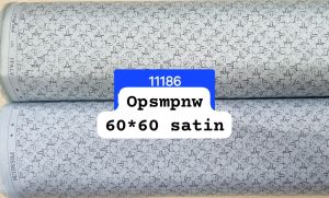 60s High Quality Satin Shirting Fabric with Salvage