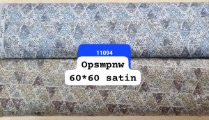 60s High Quality Satin Shirting Fabric with Salvage