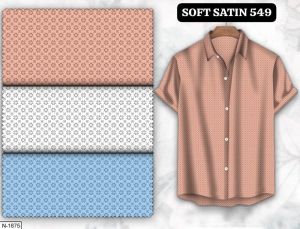 536 Cotton Satin Shirting Fabrics