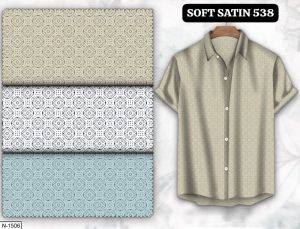 536 Cotton Satin Shirting Fabrics