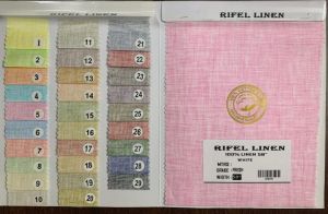 Plain Linen Shirting Fabric