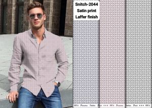 Printed Satin Shirting Fabric