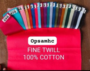 60s Bio Finished Laffer Twill Shirting Fabric