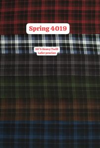 Premium Quality Twill Shirting Fabrics