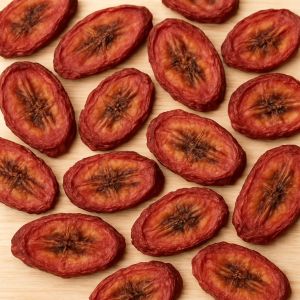 Dehydrated Red Banana Slice