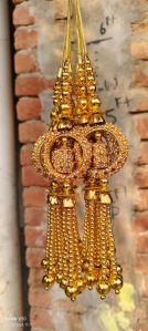 Luxury Golden Beaded Latkan