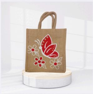 Jute Printed Shopping Bag