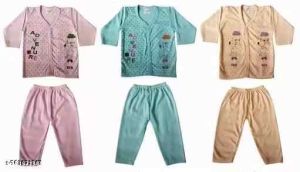 Baby Boys & Baby Girls Casual Shirt Pajama (Multicolor)