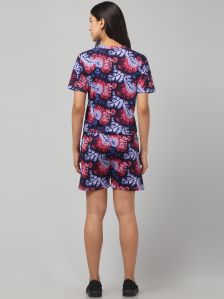 Ladies Firework Bloom Night Shorts Set