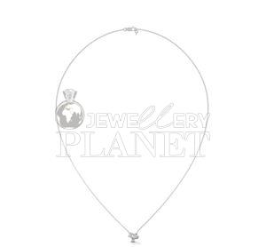 14K Gold Multi Cut Diamond Cluster Pendant