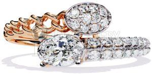 14K Gold Dual Radiance Diamond Ring