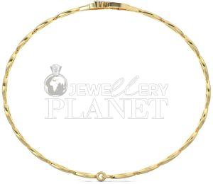 14K Gold Interlocked Diamond Bracelet