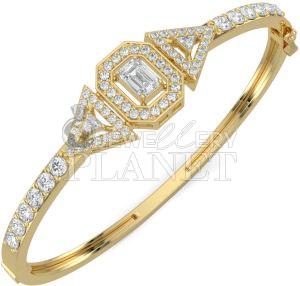 14K Gold Trinity Diamond Bracelet