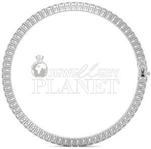 10K Gold Diamond Tennis Bracelet