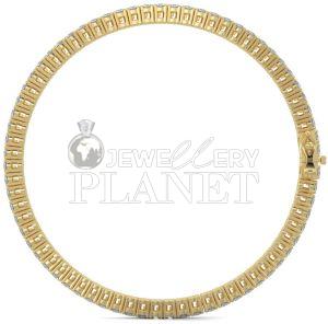 14K Gold Diamond Tennis Bracelet