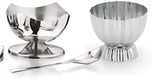 Stainless Steel Ice Cream Bowl Set