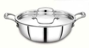 Stainless Steel Triply Kadhai