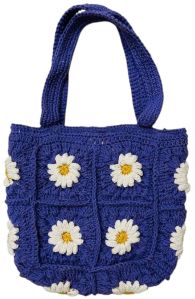 Crochet Drawstring Bags
