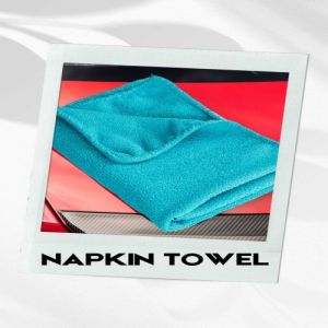 Aqua Blue Napkin Towel