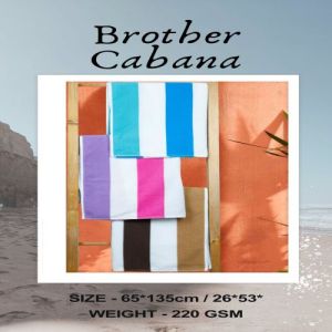 Cabana Stripe Beach Pool Towel