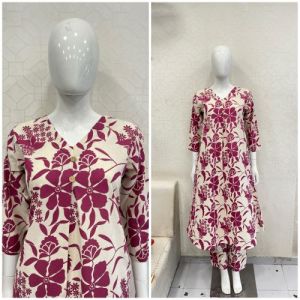 A-Line Ladies Cotton Suits