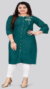 Printed Rayon Kurti