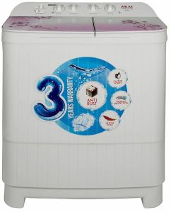 Akai AKSW-7811RD 7.8 Kg Semi-Automatic Washing Machine