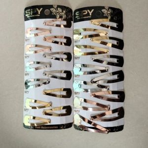 Golden Hair Clips