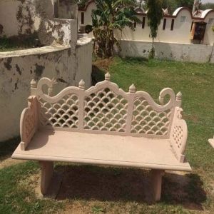 Stone Garden Bench