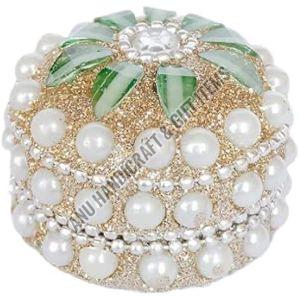 Metal Pearl Jewllery Box